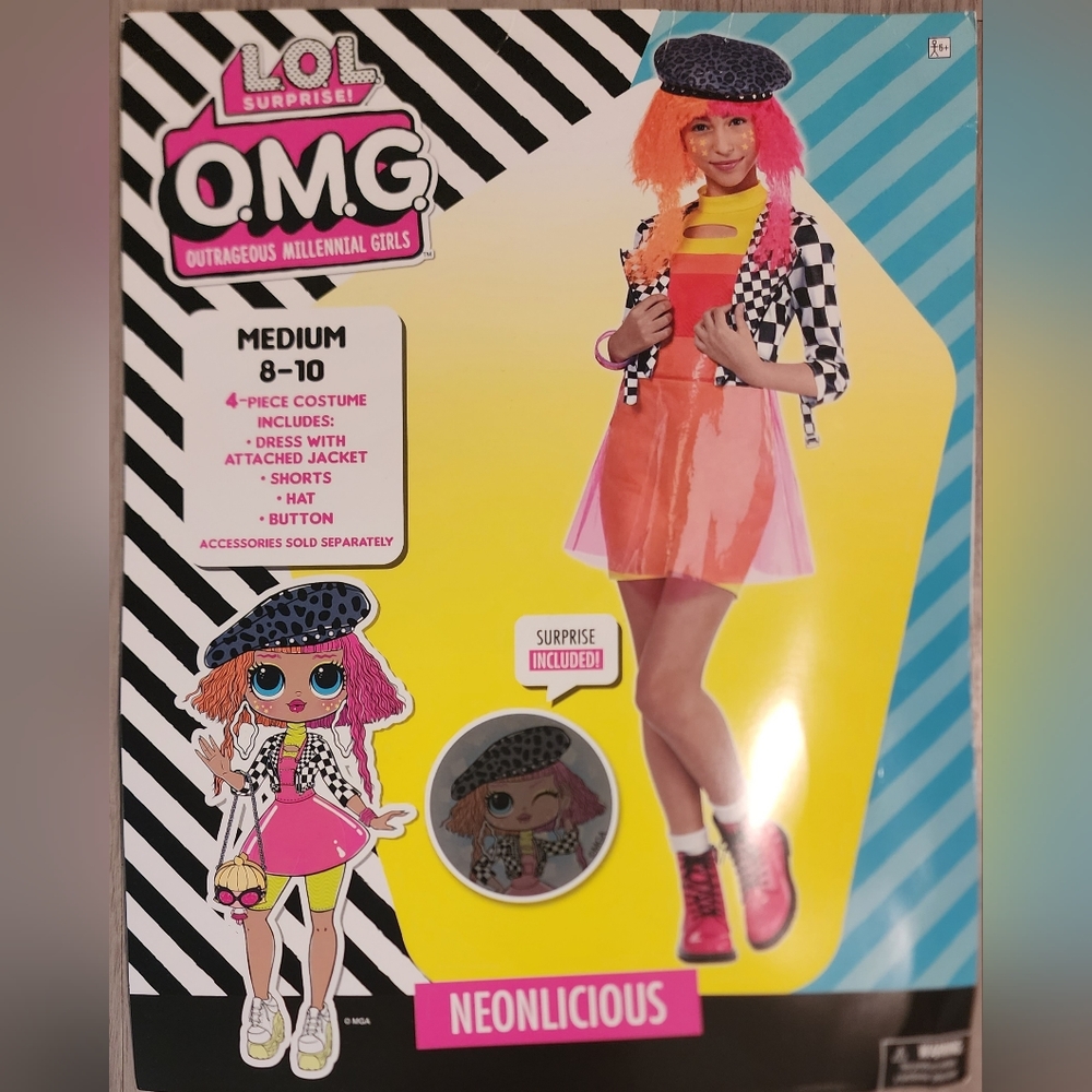 Party City O.M.G Neonlicious Halloween